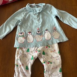 Baby Boden Christmas outfit. 3 to 6 months. 🎄